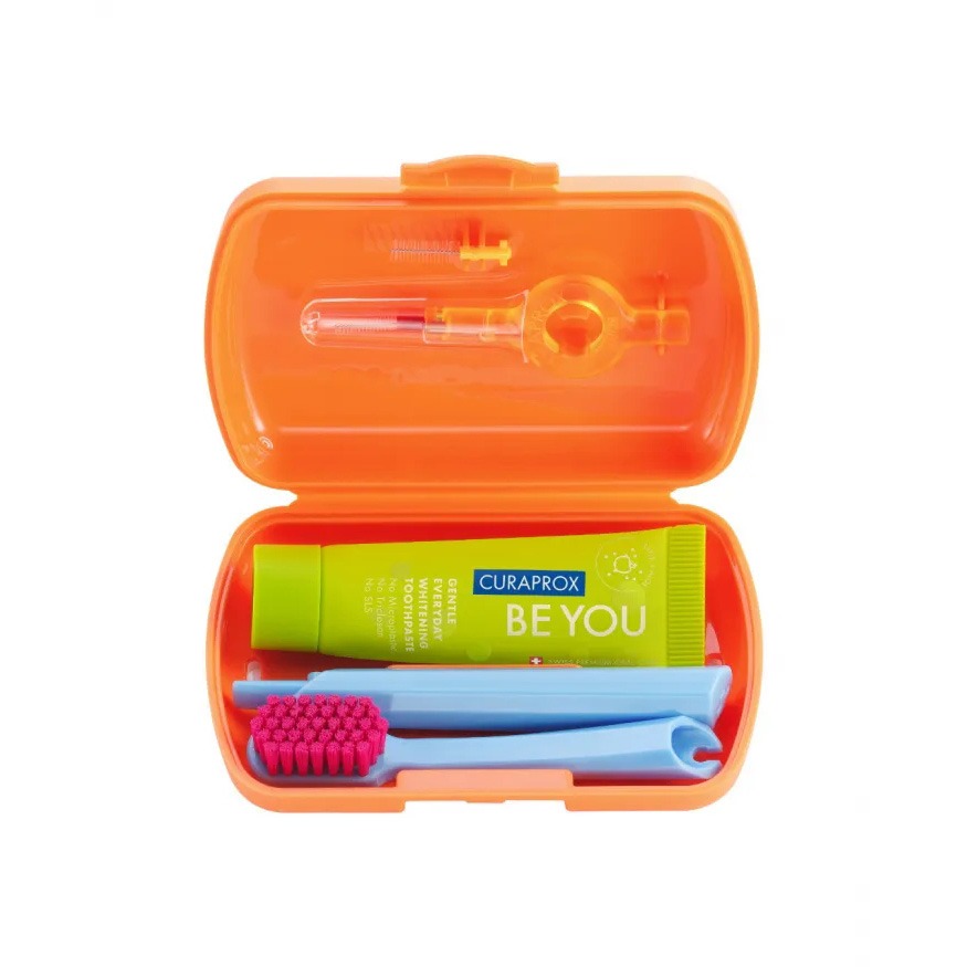 CURAPROX Putni set - narandžasti