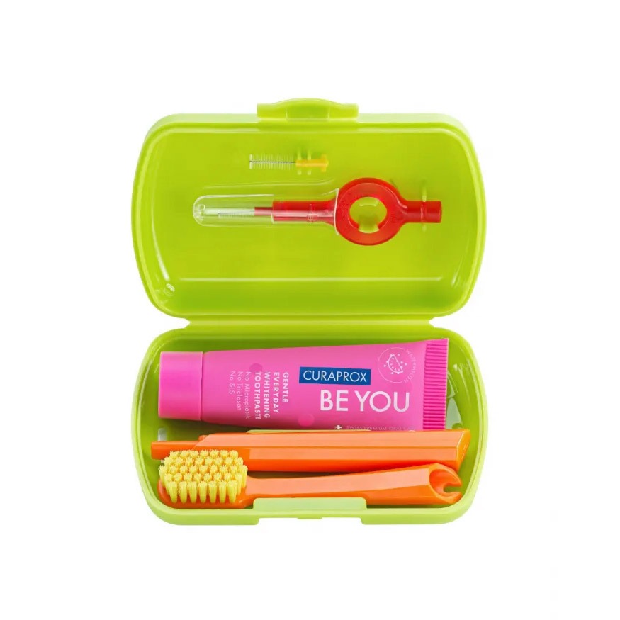 CURAPROX Putni set - zeleni