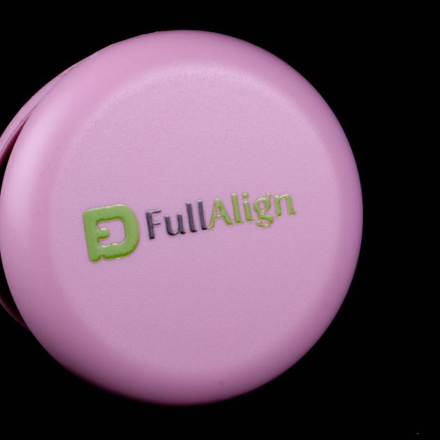 FullAlign kutija za čuvanje alajnera sa ogledalcem - Roza
